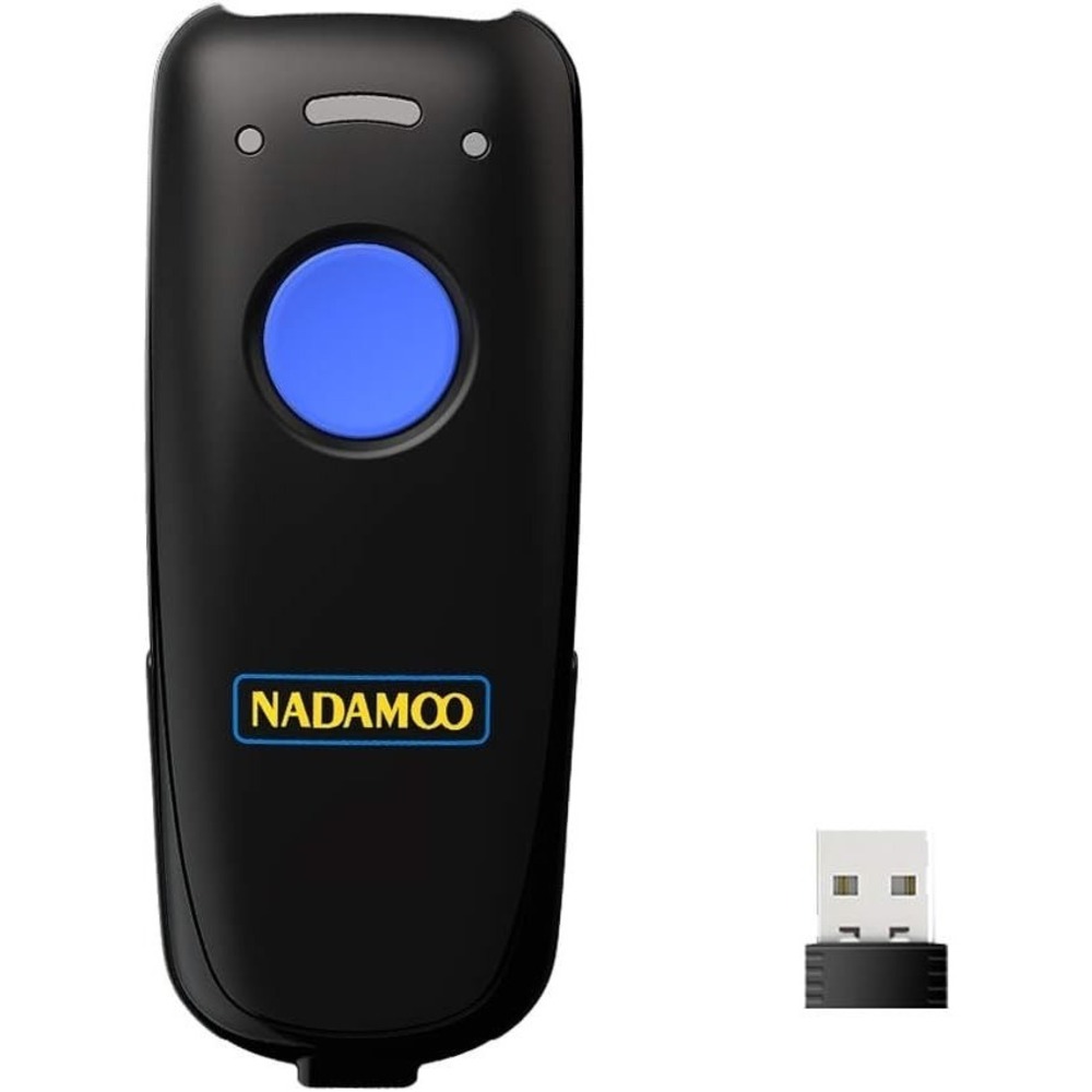 NADAMOO Bur3076 Wireless Barcode Scanner w/ USB - NEW - SHIPS FREE